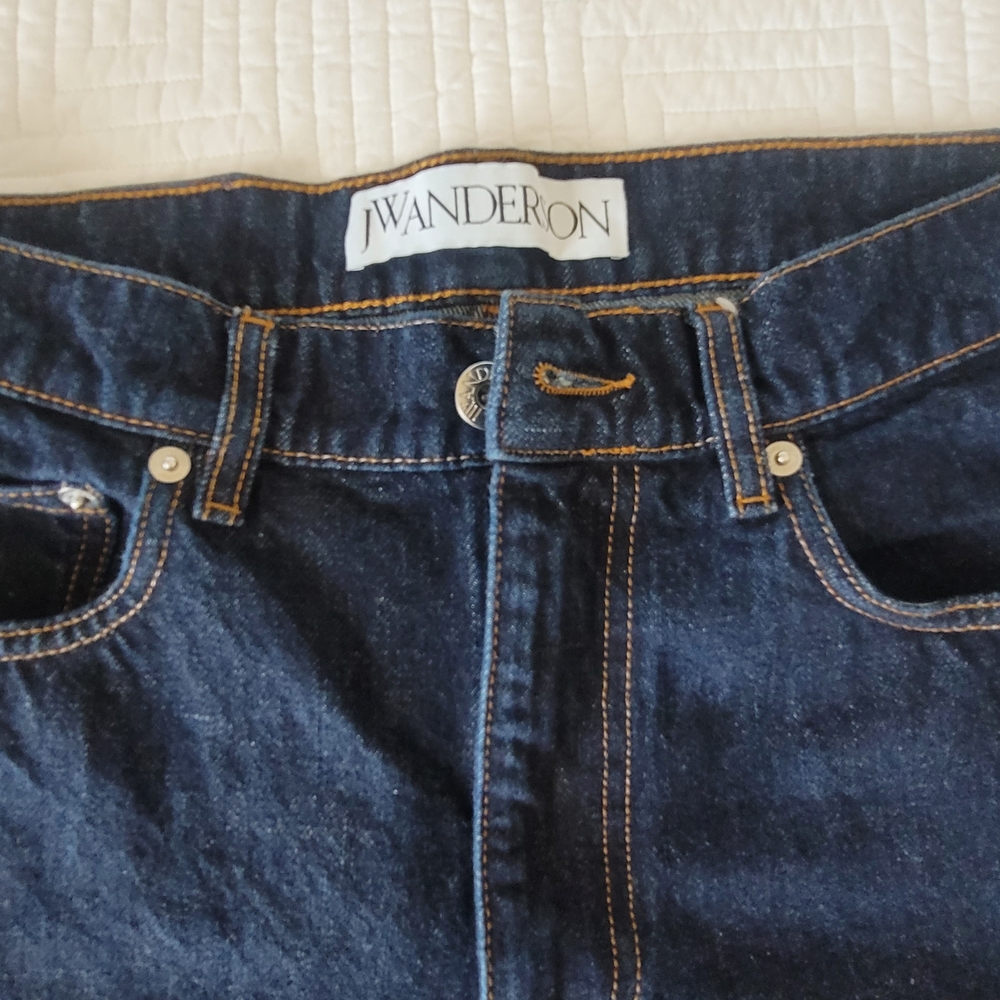 JW Anderson Men's Deep Indigo Jeans